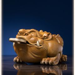 Tượng Đồng Phong Thủy - Kim Thiềm Ngậm Tài