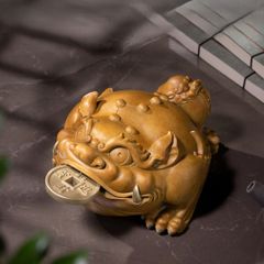 Tượng Đồng Phong Thủy - Kim Thiềm Ngậm Tài