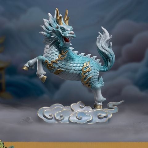 Tượng Đồng Phong Thủy - Kỳ Lân Kiến Vũ