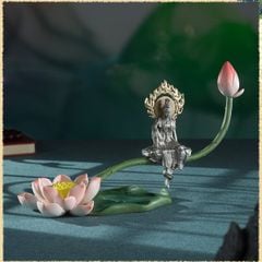 Tượng Đồng Quan Âm Tọa Liên Hoa