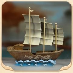 Tượng Đồng Cao Cấp - Thuyền Thuận Buồm Xuôi Gió