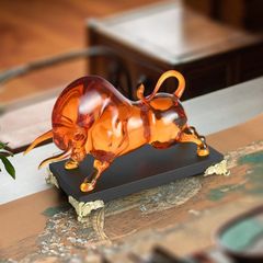 Trang Trí Để Bàn - Tượng Bò Tót