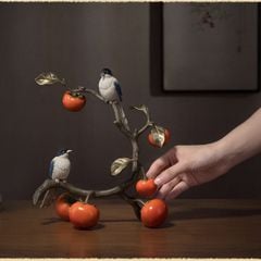 Tượng Đồng Cao Cấp - Hỷ Tước Đăng Hồng