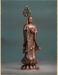 Tượng Đồng - Tượng Địa Tạng Vương Bồ Tát