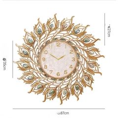 Đồng Hồ Treo Tường - Đồng Hồ Khảm Trai Cao Cấp