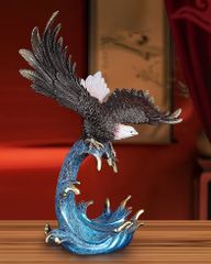 Tượng Đồng Đại Bàng - Kim Ưng Vượt Sóng