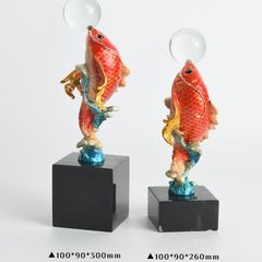 Trang Trí Để Bàn - Cá Ngậm Ngọc