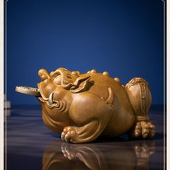Tượng Đồng Phong Thủy - Kim Thiềm Ngậm Tài