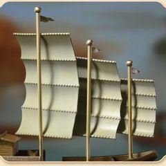 Tượng Đồng Cao Cấp - Thuyền Thuận Buồm Xuôi Gió