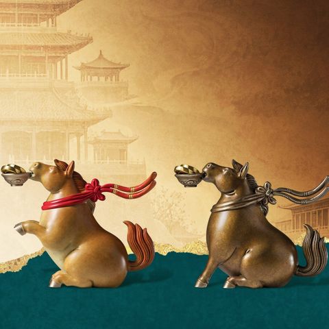 Tượng Đồng Phong Thủy - Tượng Ngựa 