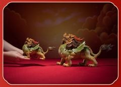Tượng Đồng Phong Thủy - Tượng Tỳ Hưu Chiêu Tài Vượng Khí