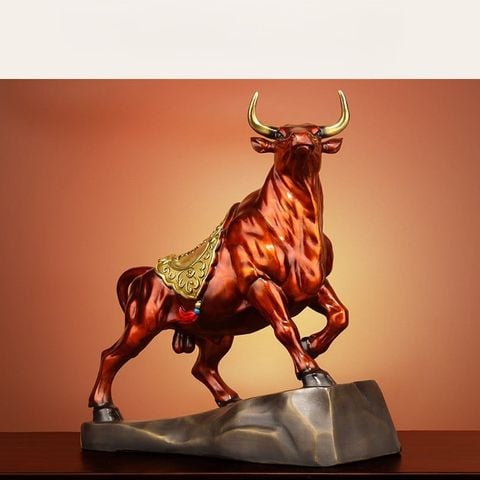 Tượng Đồng - Tượng Bò Tót Bằng Đồng