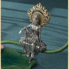 Tượng Đồng Quan Âm Tọa Liên Hoa
