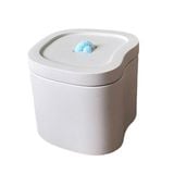  Organic Square Cement Candle Jar with Decorative Lid | AUC010 
