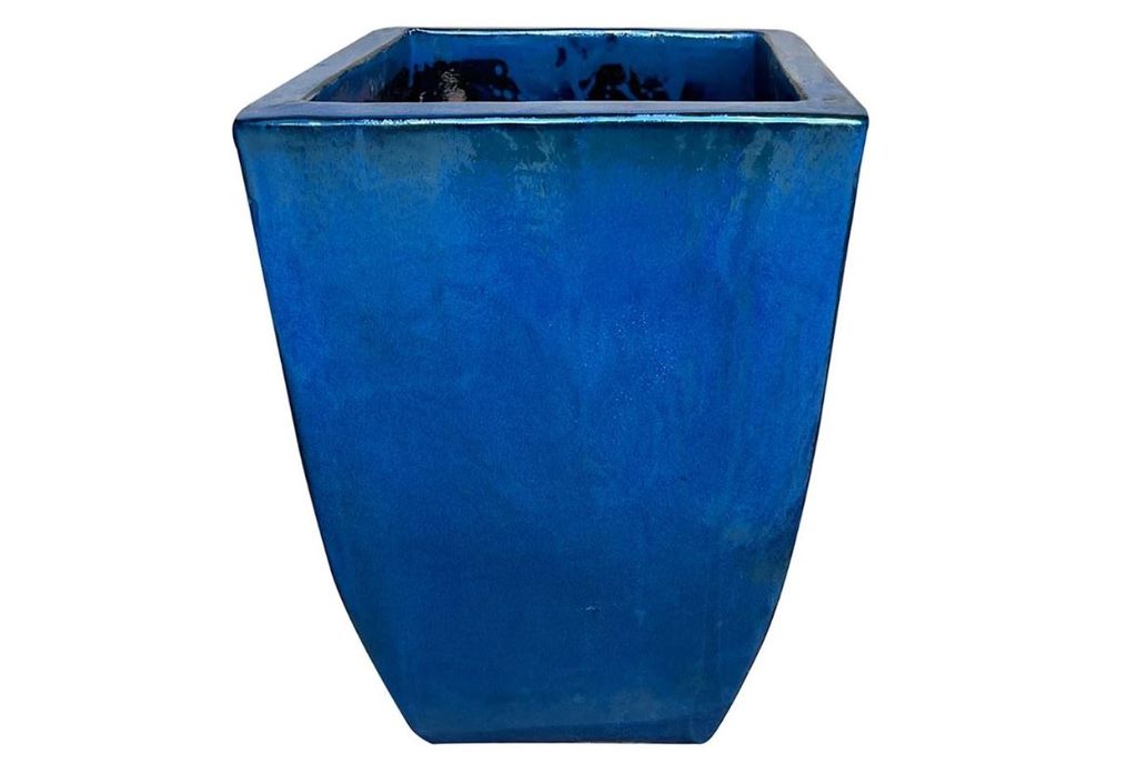  Blue rustic large jar planter |AUV012 