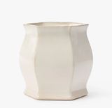  Ceramic Hexa Curve Planter Pot 