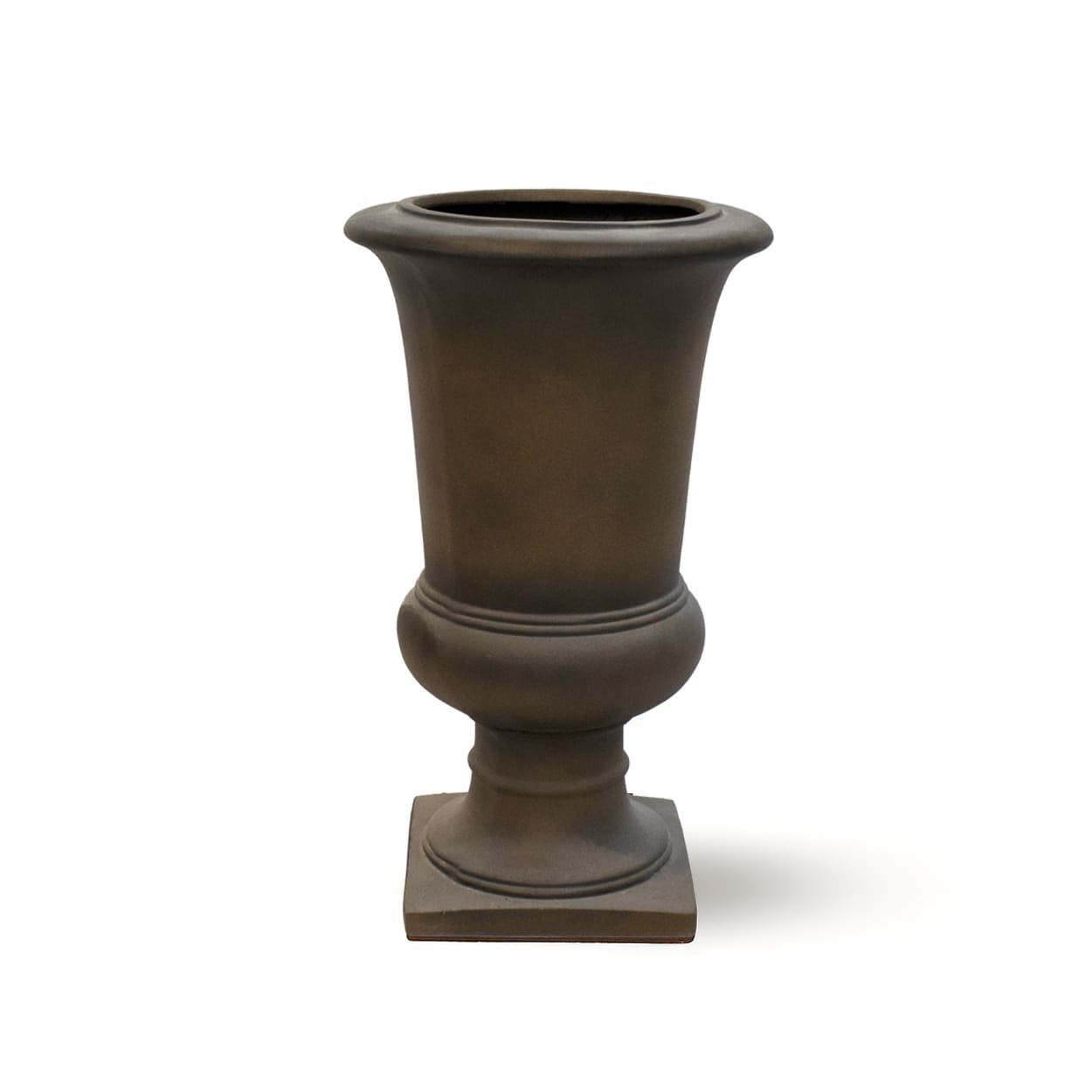  Classic Fluted Fiberstone Urn Planter | AUFS197 