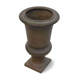  Classic Fluted Fiberstone Urn Planter | AUFS197 