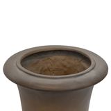  Classic Fluted Fiberstone Urn Planter | AUFS197 