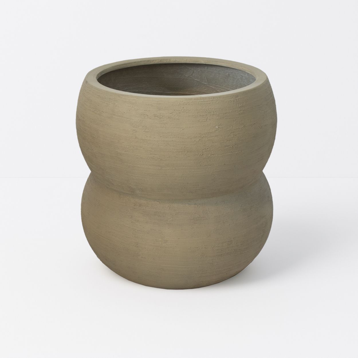 Double Curve Fiberstone Planter | AUFS158 