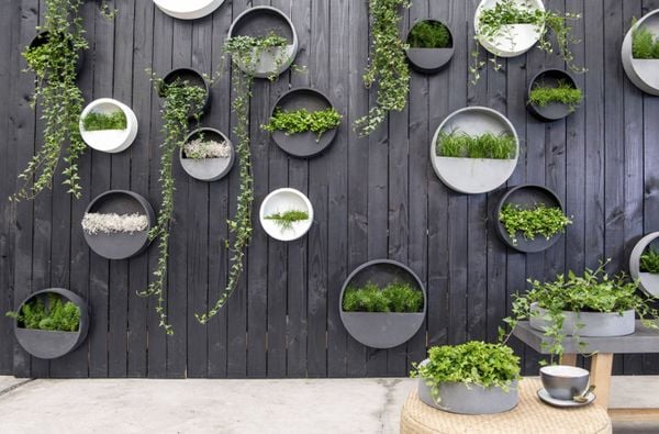  Hanging Round Fiberstone Wally Planter |AUFS171 