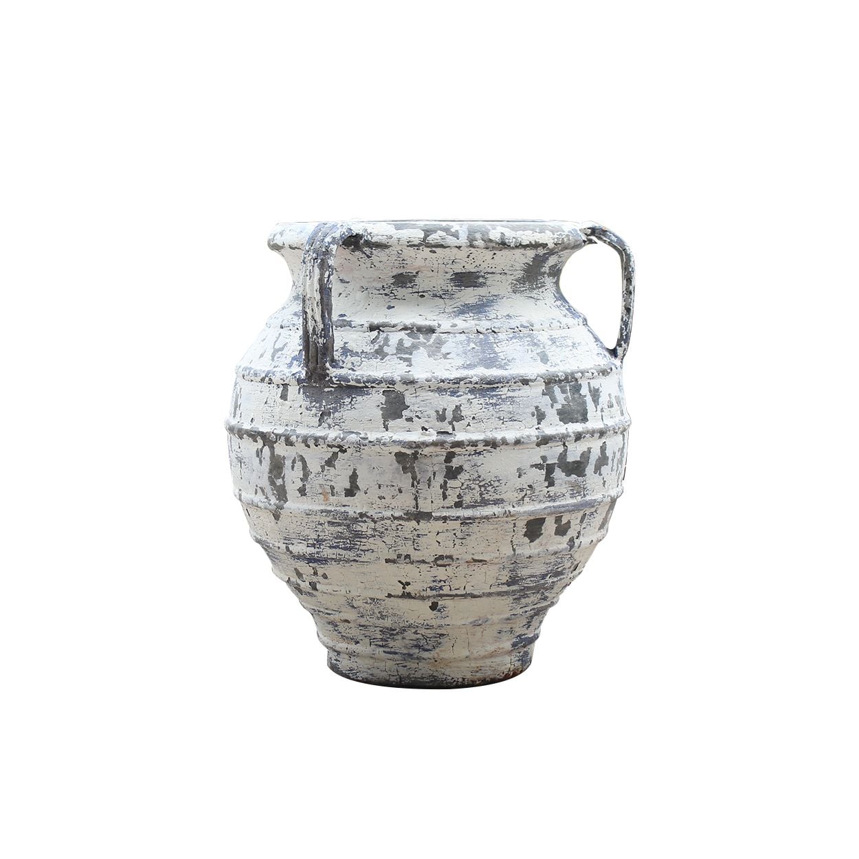  Antique Ceramic Amphora Planter with Handles | AUV114 