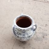  Antique Ceramic Amphora Planter with Handles | AUV114 