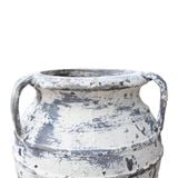  Antique Ceramic Amphora Planter with Handles | AUV114 