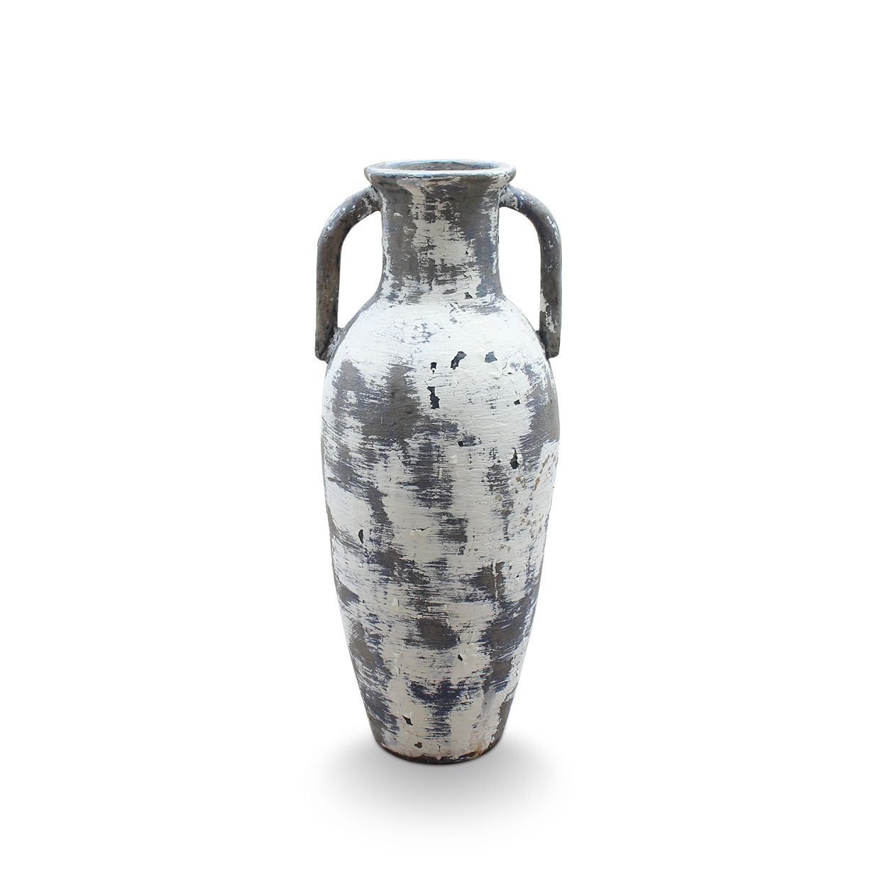  Tall Ceramic Amphora Planter with Antique Finish | AUV115 