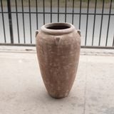  Rustic Ceramic Terracotta Planter with Antique Finish | AUV116 