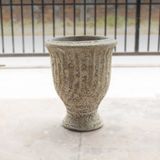  Classic Ceramic Urn Planter with Textured Antique Finish | AUV119 