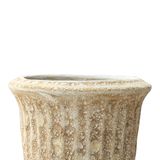  Classic Ceramic Urn Planter with Textured Antique Finish | AUV119 