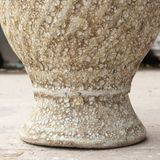  Classic Ceramic Urn Planter with Textured Antique Finish | AUV119 