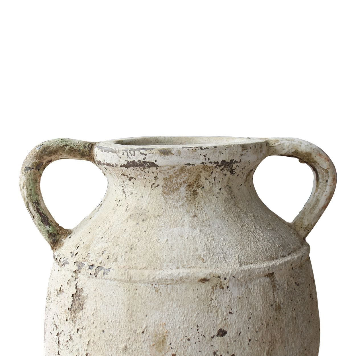  Antique Ceramic Amphora Vase with Twin Handles | AUV121 