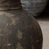  Tall Rustic Ceramic Vase with Antique Finish | AUV122 