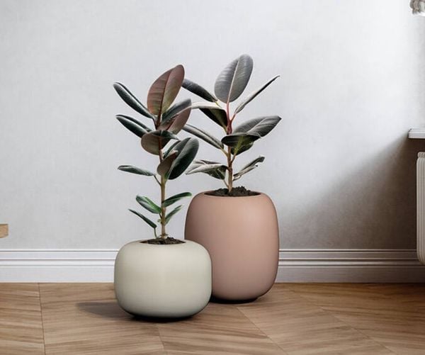 Luna Fiberglass Planter  AUFS189