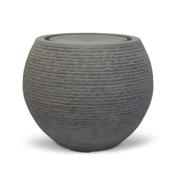 Medium Sphere Series Fiberstone Fountain