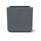  Modern Cube Fiberstone Planter | AUFS196 