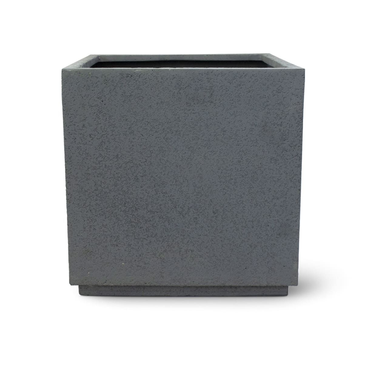  Modern Cube Fiberstone Planter | AUFS196 