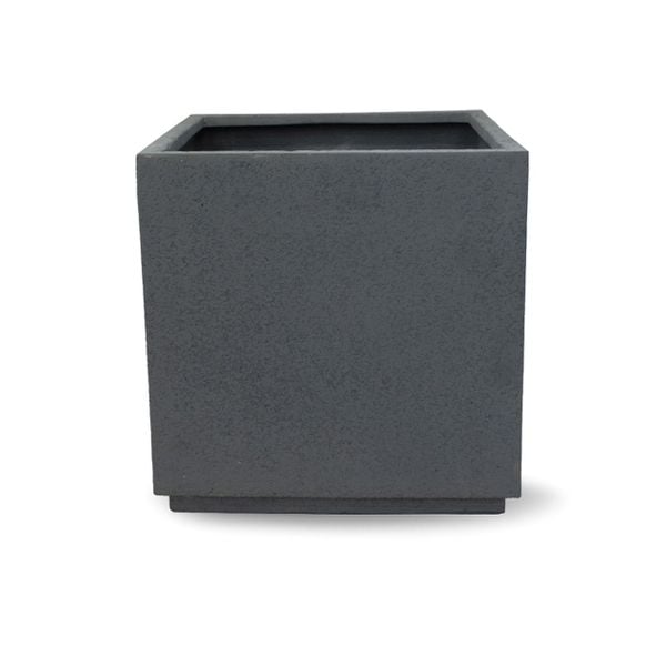 Modern Cube Fiberstone Planter