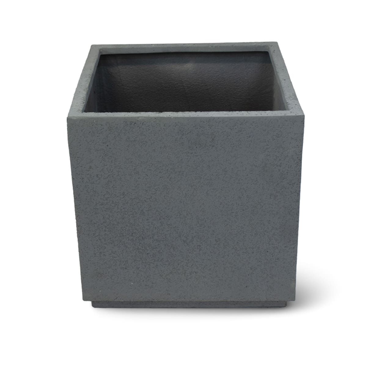 Modern Cube Fiberstone Planter | AUFS196 