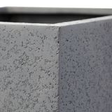  Modern Cube Fiberstone Planter | AUFS196 