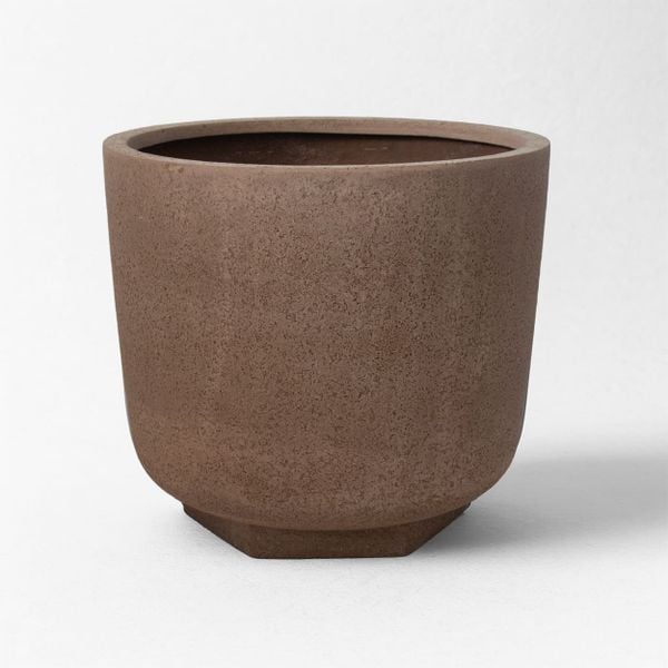 Raised Base Fiberstone Planter