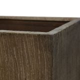  Rectangular Rust-Effect Fiberstone Planter | AUFS187 