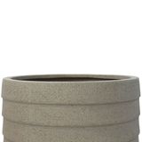  Ribbed Tapered Fiberstone Planter | AUFS142 