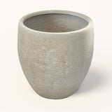  Rounded Egg Fiberstone Planter | AUF5165 