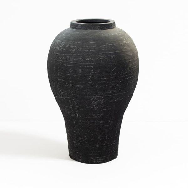Slim Neck Amphora Fiberstone Planter