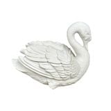 Swan Cement Candle Jar with Wing Lid | AUC008 
