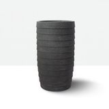  Tall Ribbed Fiberstone Planter | AUFS180 
