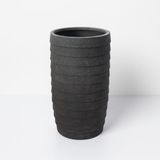  Tall Ribbed Fiberstone Planter | AUFS180 